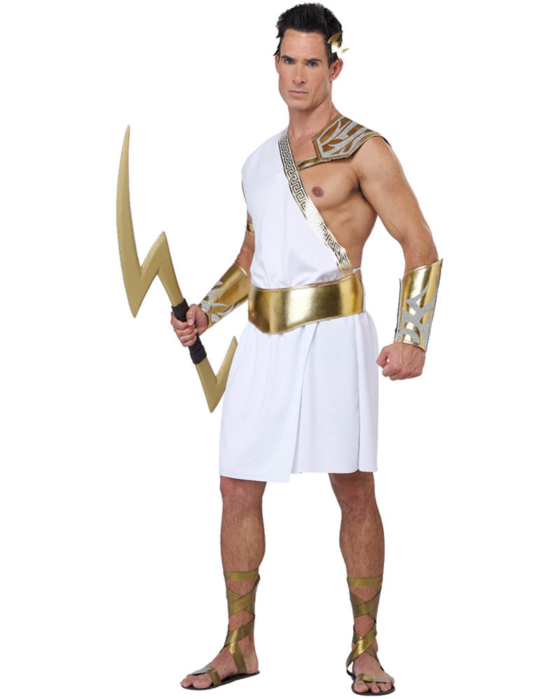 Lightning Zeus Mens Costume