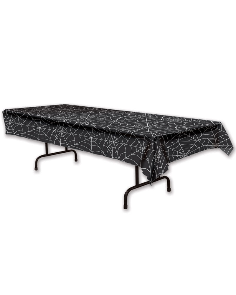 Spider Web Plastic Tablecover
