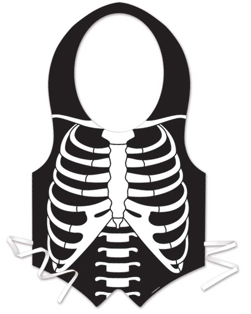 Skeleton Rib Plastic Vest