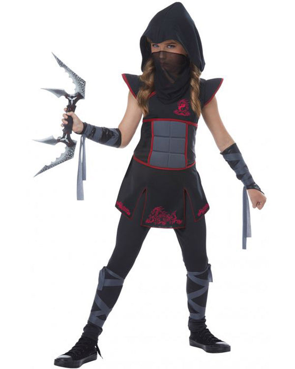 Fearless Ninja Girls Costume