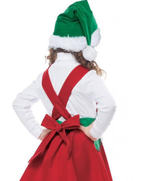 Elf in Charge Girls Christmas Costume
