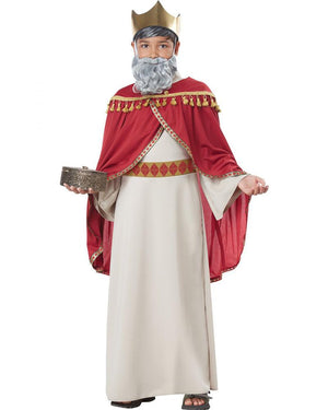 Three Wise Men King Melchior Deluxe Boys Christmas Costume