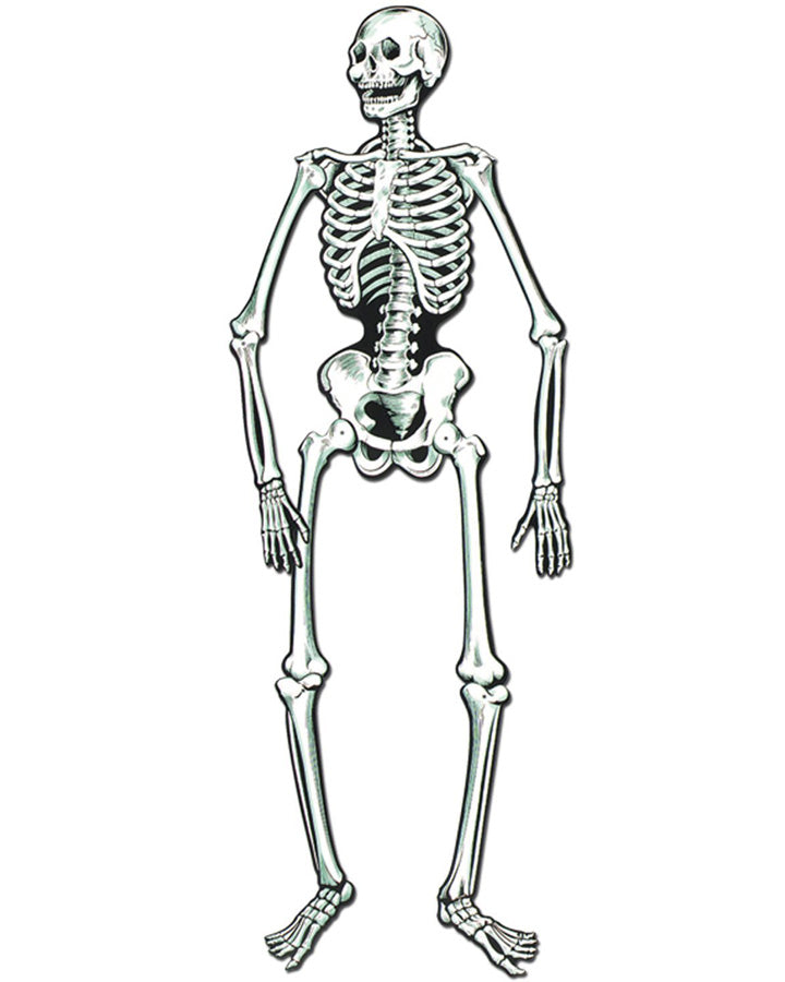 Jointed Skeleton Cutout 1.4m
