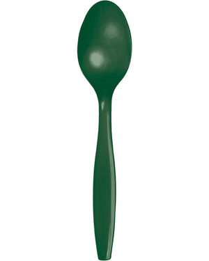Hunter Green Premium Spoons Pack of 24