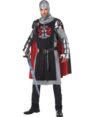 Gallant Medieval Knight Mens Costume