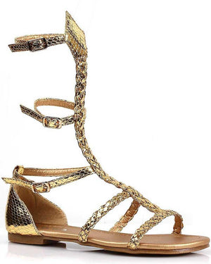 Gold Cairo Girls Sandals