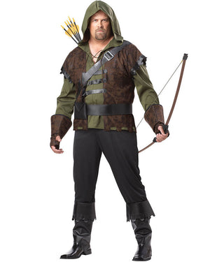 Robin Hood Mens Plus Size Costume