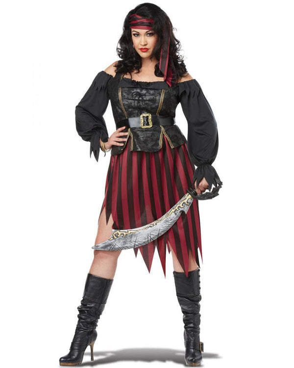Queen Of The High Seas Womens Plus Size Costume