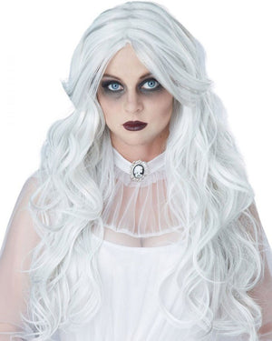 Supernatural Grey and White Wig