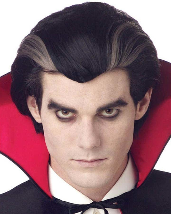 Classic Vampire Short Black Wig