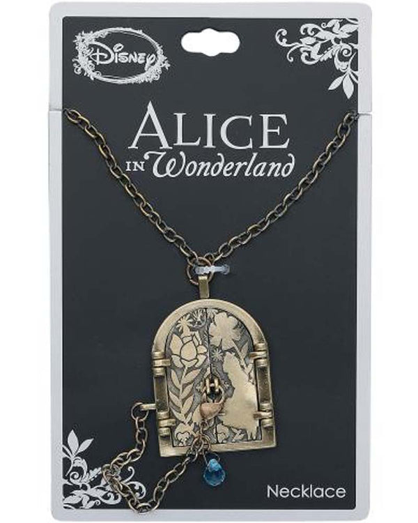 Disney Alice in Wonderland Curiouser Door Necklace