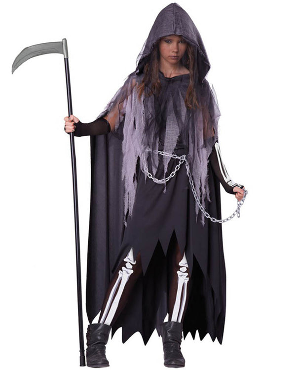 Miss Reaper Tween Girls Costume