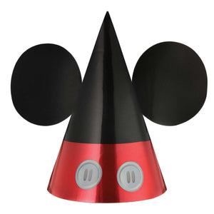 Mickey Mouse Forever Party Cone Hats Pack of 8