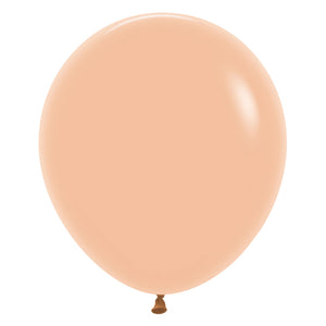 Sempertex 45cm Fashion Peach Blush Latex Balloons 060, 6PK Pack of 6
