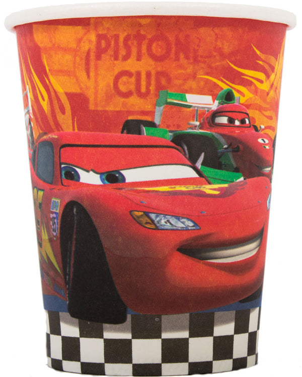 Disney Cars 2 266ml Party Cups Pack of 8