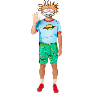 Rugrats Chuckie Mens Costume Large
