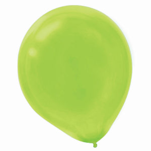 Kiwi Green Latex Balloons Pack of 15