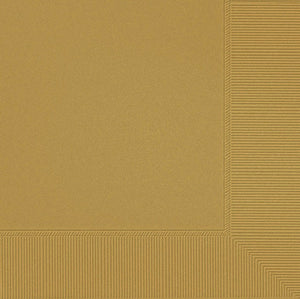 Gold Lunch Napkins Pack of 20