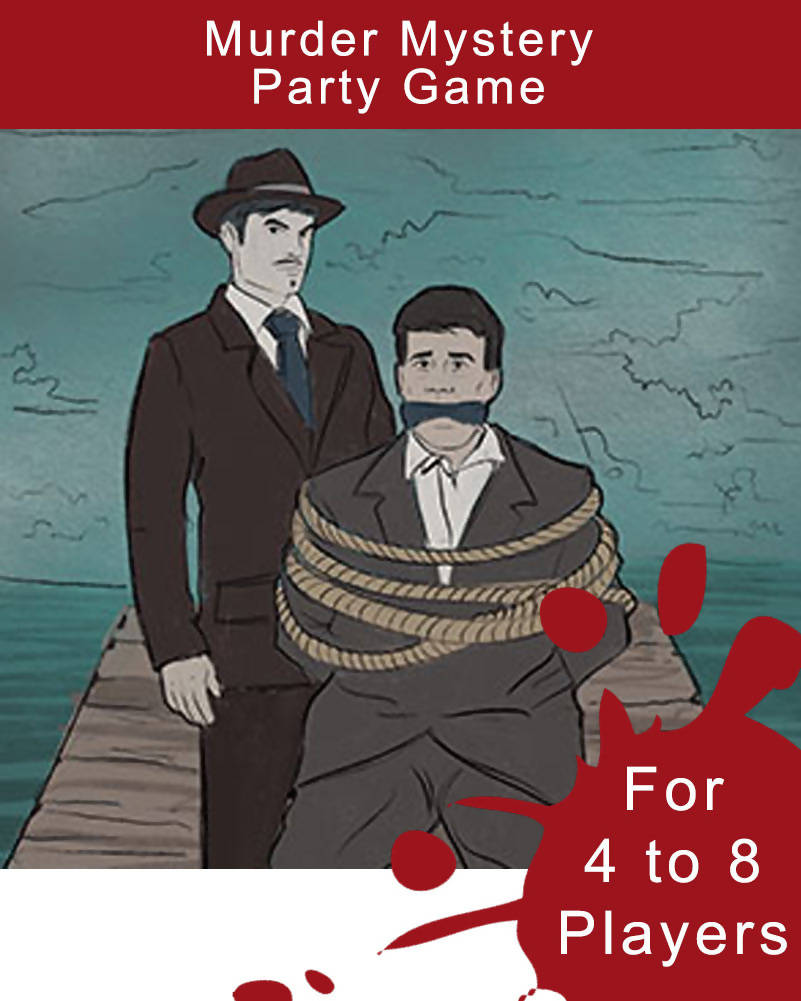 Tracy Gang 1920s Digital Murder Mystery Game for 4 to 8 Players