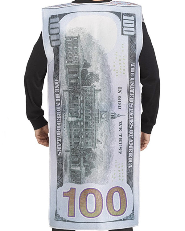100 Dollar Bill Mens Costume