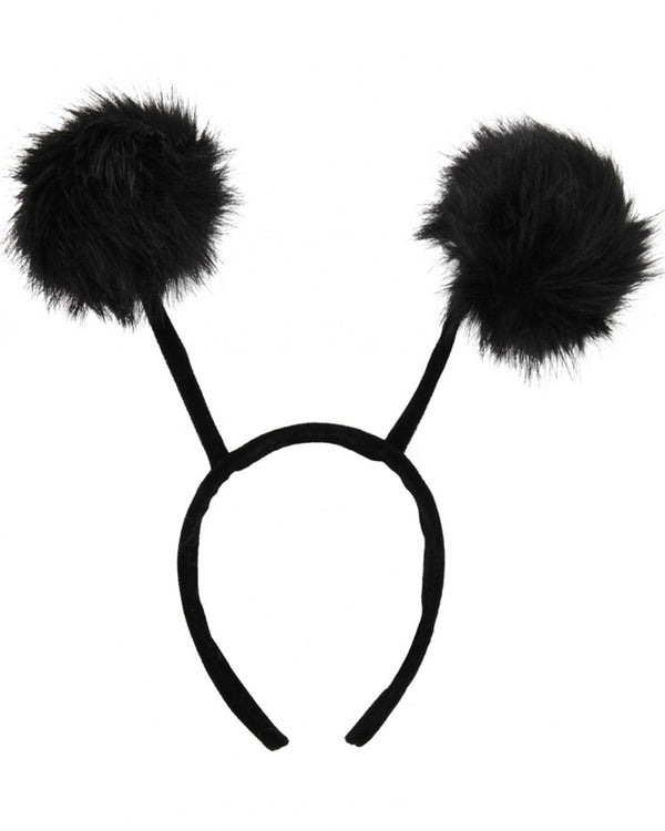 Bendy Bug Pom Antennae Headband