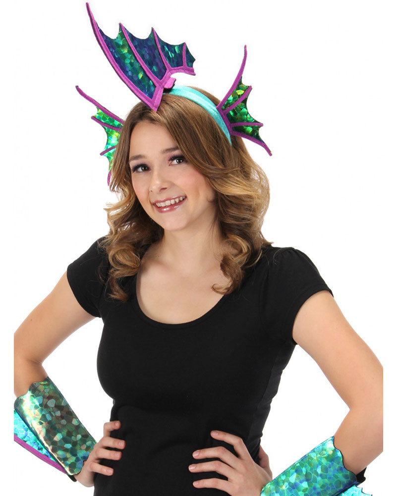 Seahorse Shimmer Fin Deluxe Headband