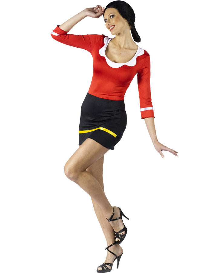 Sexy Olive Oyl Womens Costume