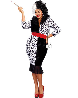 Dalmatian Diva Plus Size Womens Costume