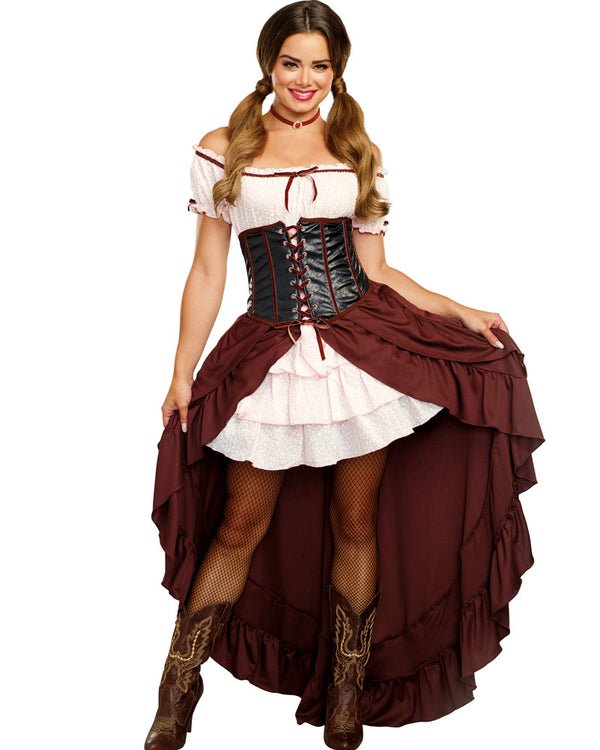 Wild West Saloon Gal Womens Costume