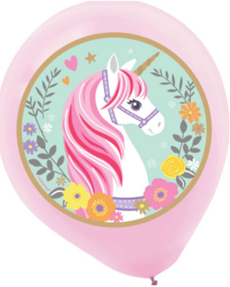 Magical Unicorn Balloons Pack of 5