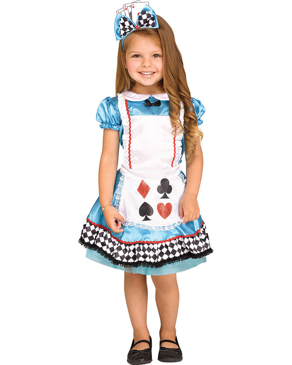 Wild Wonderland Girls Toddler Costume