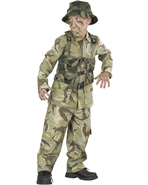 Delta Army Force Boys Costume