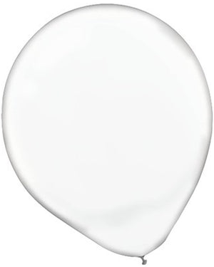 Clear 30cm Latex Balloon Pack of 15