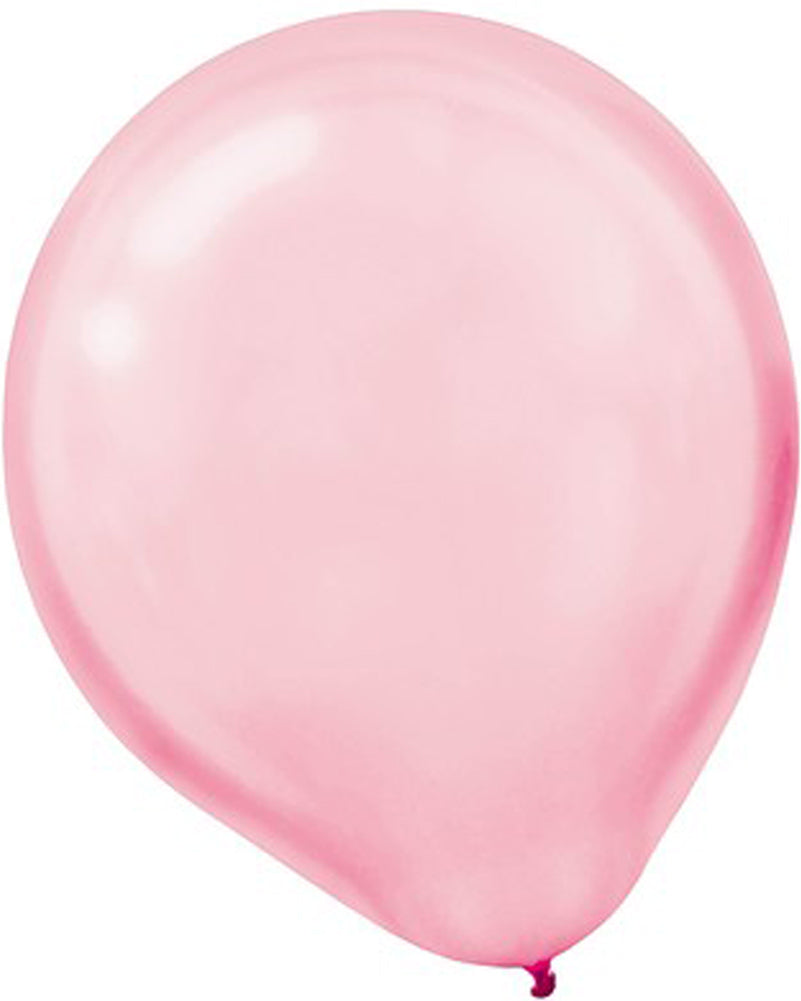 New Pink Pearl 30cm Latex Balloon Pack of 15