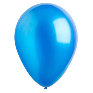 Metallic Royal Blue 30cm Latex Balloons Bulk Pack of 200