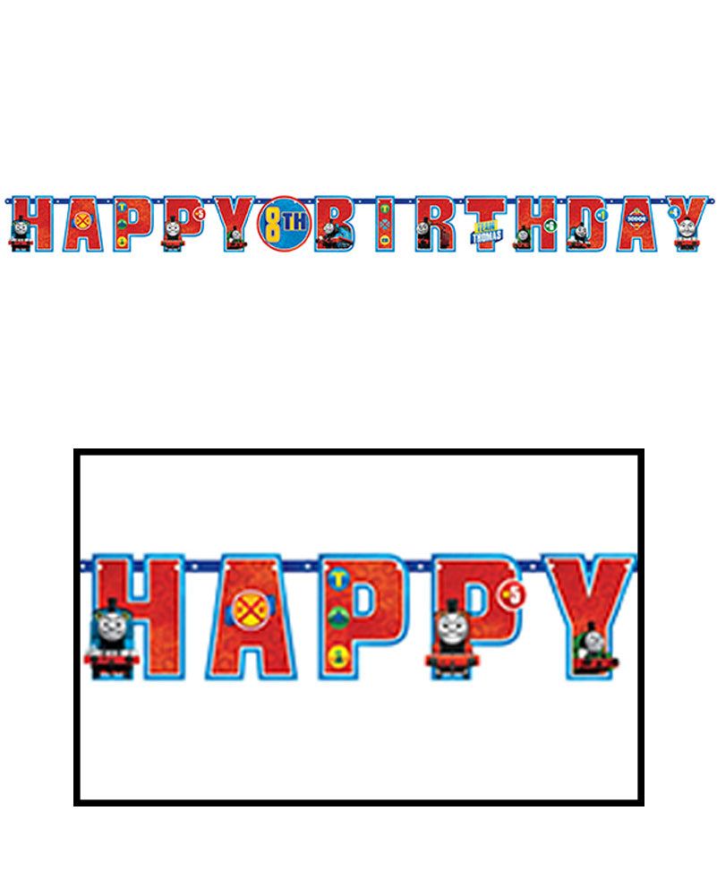 Thomas All Aboard Add an Age Jumbo Banner 3.2m