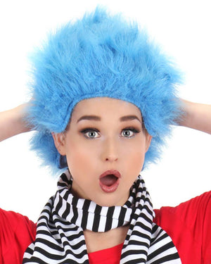 Dr Seuss Thing 1 or Thing 2 Blue Wig