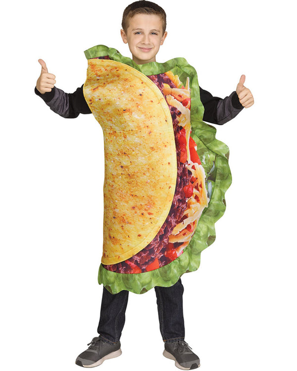 Crunchy Taco Kids Costume