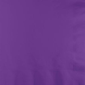 Amethyst Purple Lunch Napkins Pack of 50