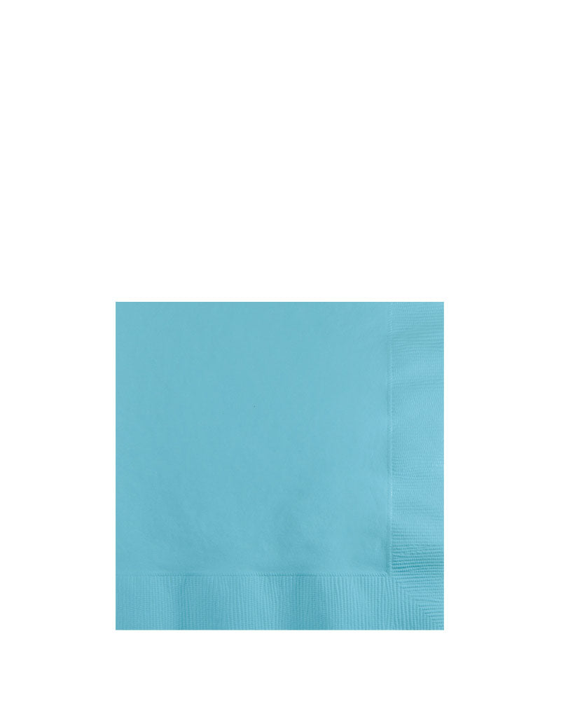 Pastel Blue Beverage Napkins Pack of 50