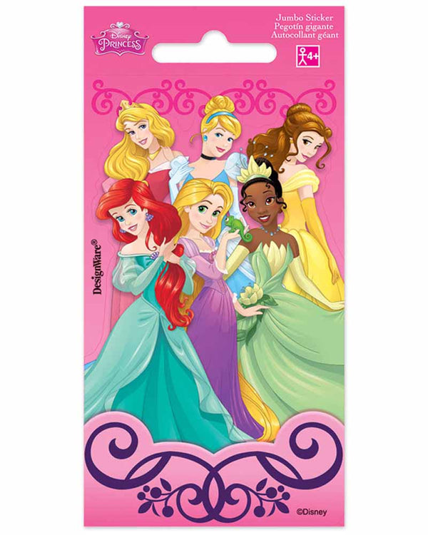 Disney Princess Jumbo Sticker Pack of 6