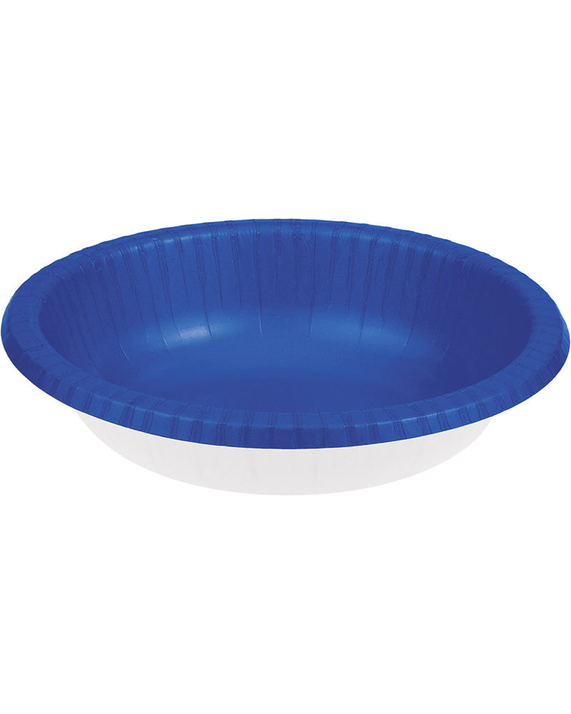 Cobalt Paper Bowls 590ml Pack of 20