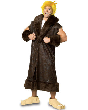 Barney Rubble Deluxe Mens Plus Size Costume