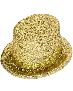 Glitter Top Hat Gold