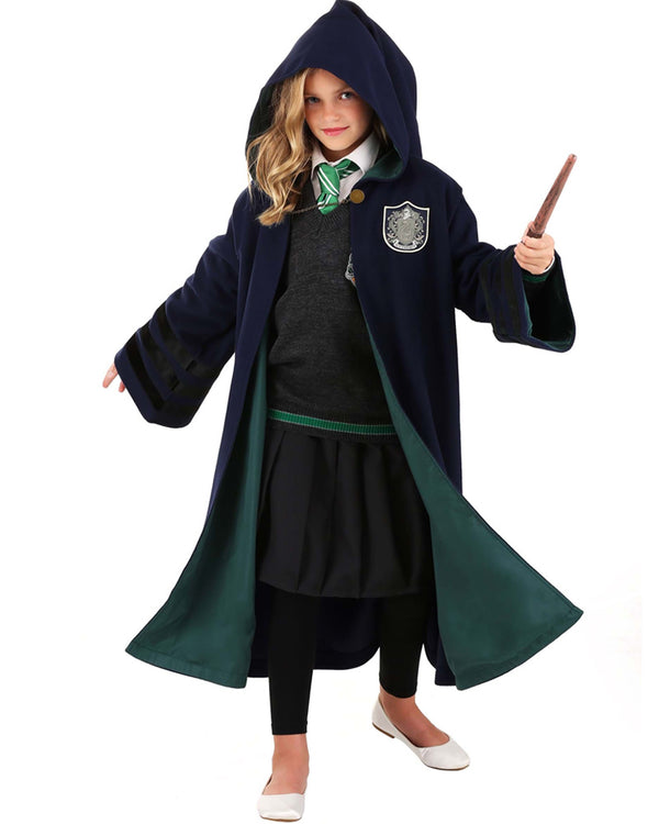 1920s Hogwarts Slytherin Kids Robe