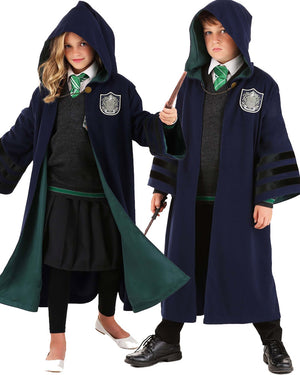 1920s Hogwarts Slytherin Kids Robe