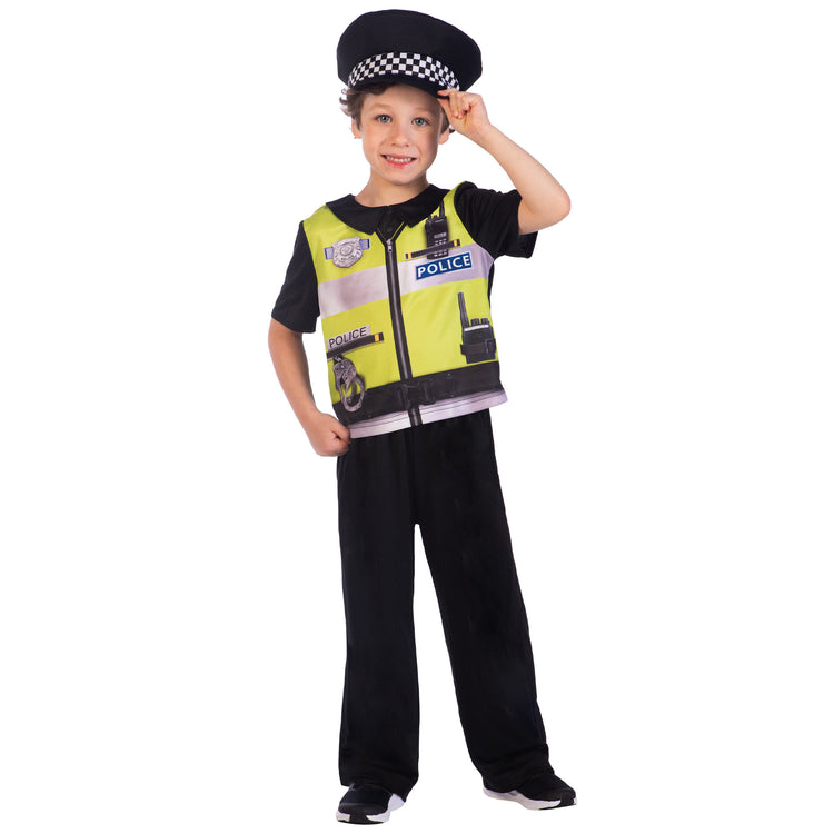 Sustainable Police Boys Costume 3-4 years