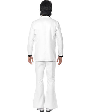 1970s White Disco Suit Mens Costume