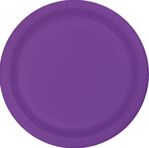 Amethyst Purple Dinner Plates Paper 23cm Pack of 24