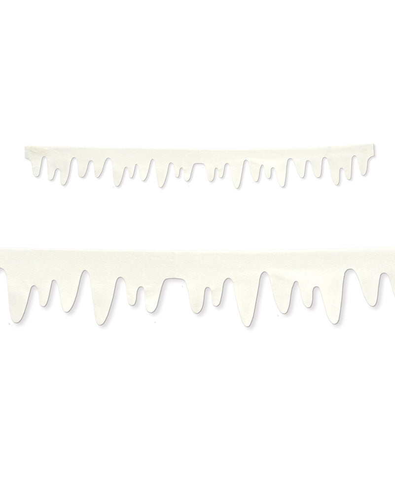 Christmas Fabric Icicle Decorations Pack of 2